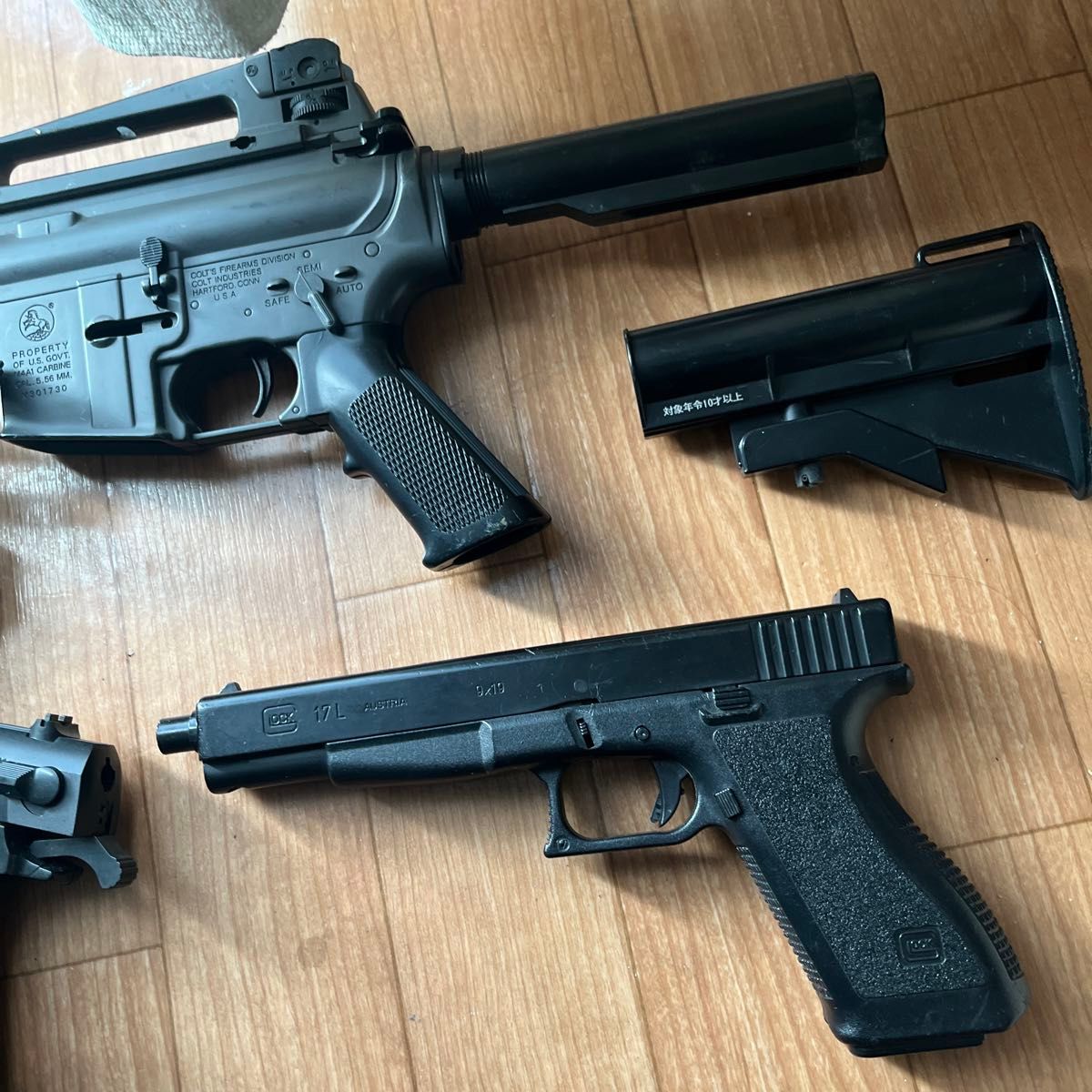 ジャンクパーツセット 東京マルイ s&w m16 エアガン ストック ジャンクパーツセット 東京マルイ s&w m16 エアガン ストック