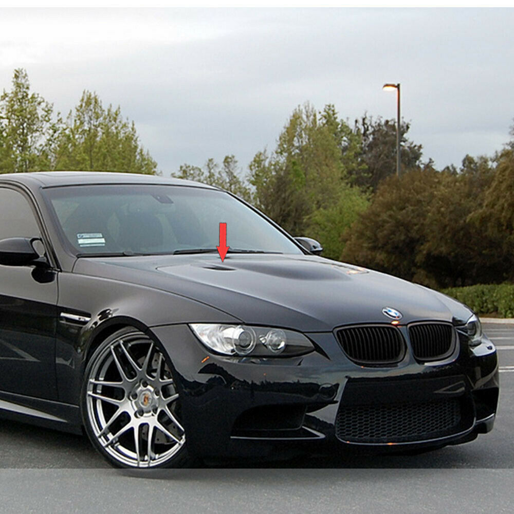 BMW E90 E92 E93 M3用 フロント ボンネット ダクト ABS 素地_画像5