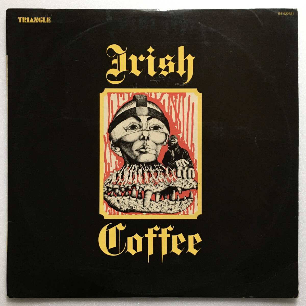 IRISH COFFEE「IRISH COFFEE」BELGIUM ORIGINAL TRIANGLE BE 920321 '71 FULL LAMINATED SLEEVE 70's HARD PSYCH MONSTER MEGA RARE ORIG.
