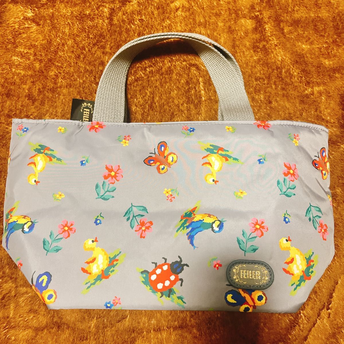新品 フェイラー ハイジ エコユース トートバッグ グレー 阪急 新品 フェイラー ハイジ エコユース トートバッグ グレー 阪急