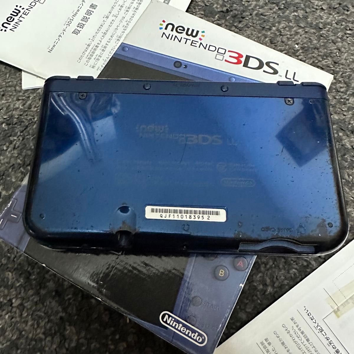 Nintendo 3DS LL メタリックブルー 任天堂 ニンテンドー3DS 初期 Nintendo 3DS LL メタリックブルー 任天堂 ニンテンドー3DS 初期