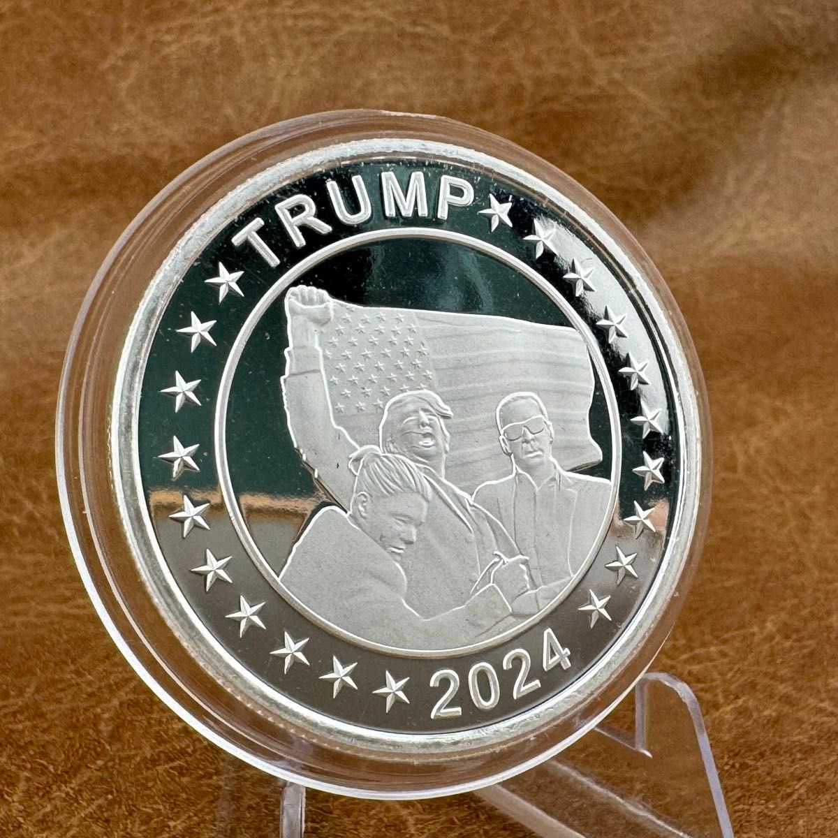 両面主役】 銀貨 トランプ大統領 Great America + 暗殺未遂事件 両面主役】 銀貨 トランプ大統領 Great America + 暗殺未遂事件