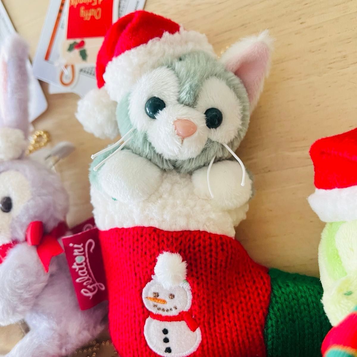 ダッフィーフレンズ ぬいぐるみバッチ クリスマス - クリアファイル ダッフィーフレンズ ぬいぐるみバッチ クリスマス - クリアファイル
