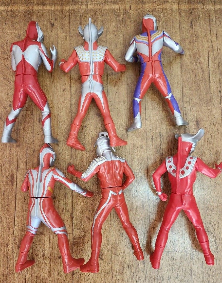 ウルトラマン ビッグソフビフィギュア 6体まとめ売り ジャンク ウルトラマン ビッグソフビフィギュア 6体まとめ売り ジャンク
