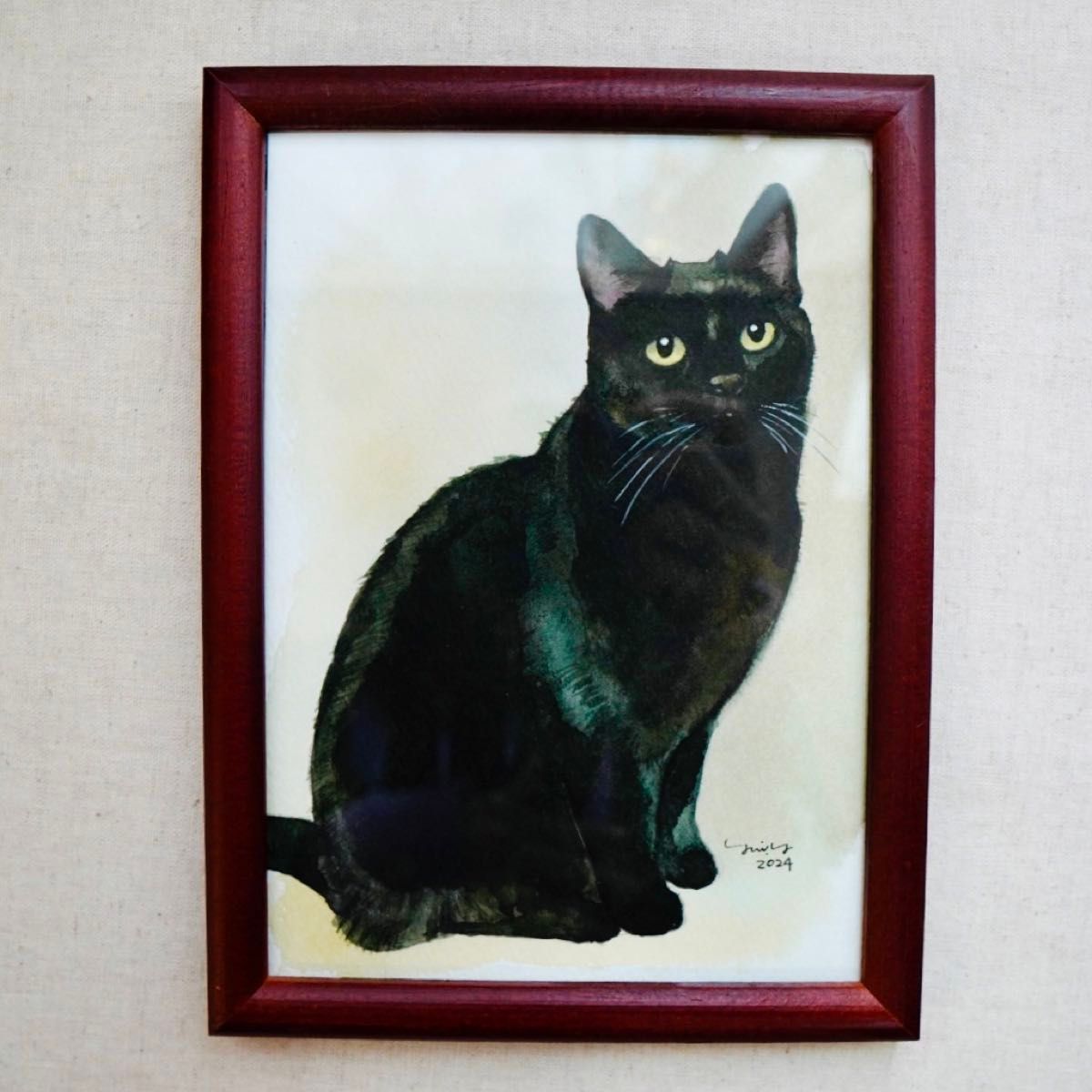 猫の絵 234 水彩画 原画 黒猫|Yahoo!フリマ(旧PayPayフリマ) 猫の絵 234 水彩画 原画 黒猫|Yahoo!フリマ(旧PayPayフリマ)