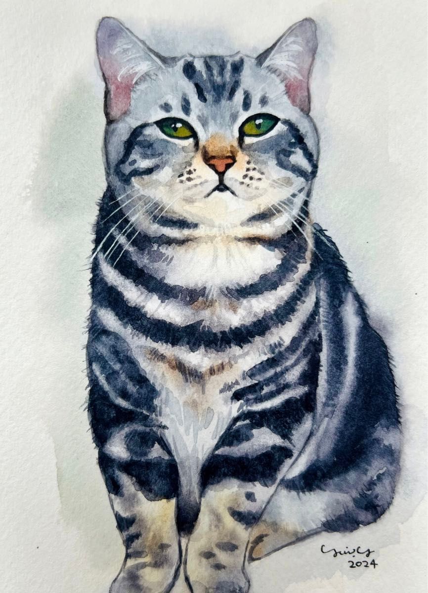 猫の絵238 水彩画 原画 アメショ|Yahoo!フリマ(旧PayPayフリマ) 猫の絵238 水彩画 原画 アメショ|Yahoo!フリマ(旧PayPayフリマ)