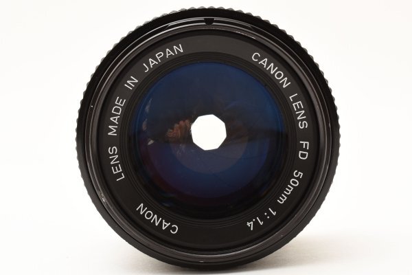 ☆極上品☆ キャノン CANON New FD 50mm F1.4 ☆キャップ ☆極上品☆ キャノン CANON New FD 50mm F1.4 ☆キャップ