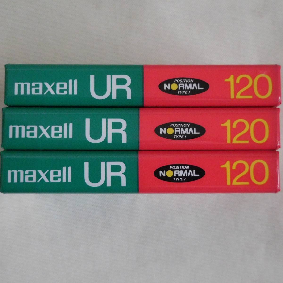 ◆新品◆maxell◆マクセル◆カセットテープ◆UR120（F）◆UR◆120分◆片面60分◆3巻◆ノーマル◆_画像3