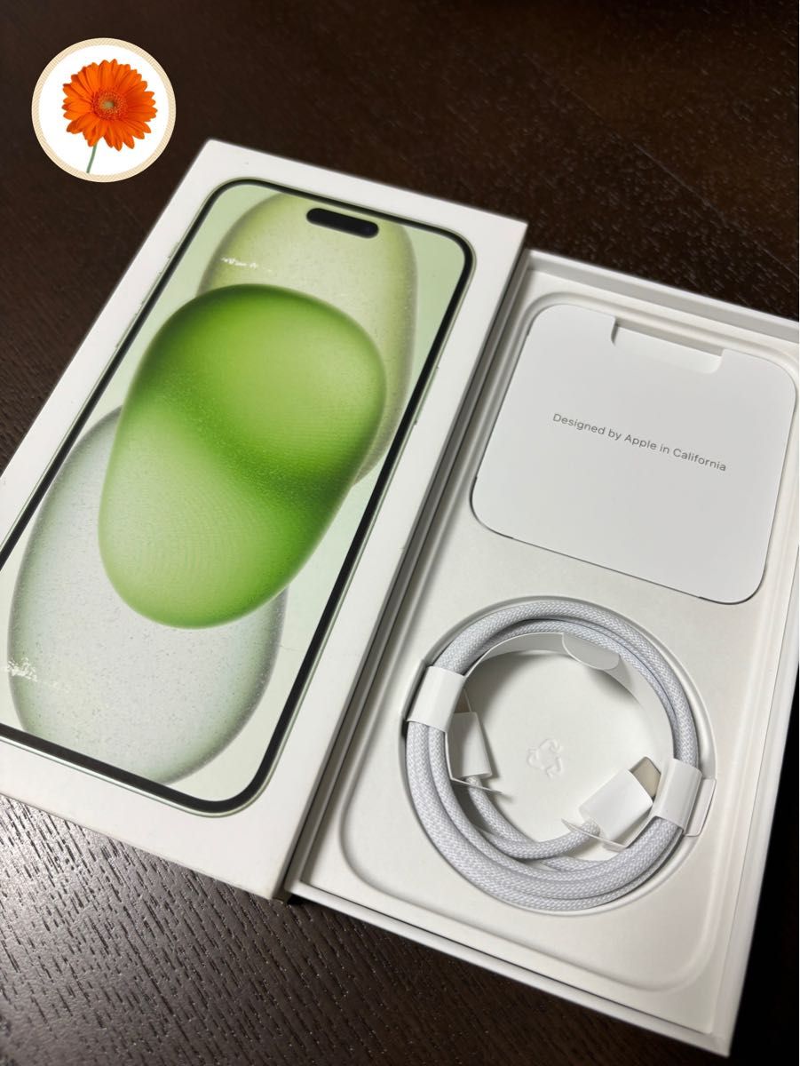 iPhone15Plus 128GB グリーン 空箱 付属品一式 純正品 アップル iPhone15Plus 128GB グリーン 空箱 付属品一式 純正品 アップル