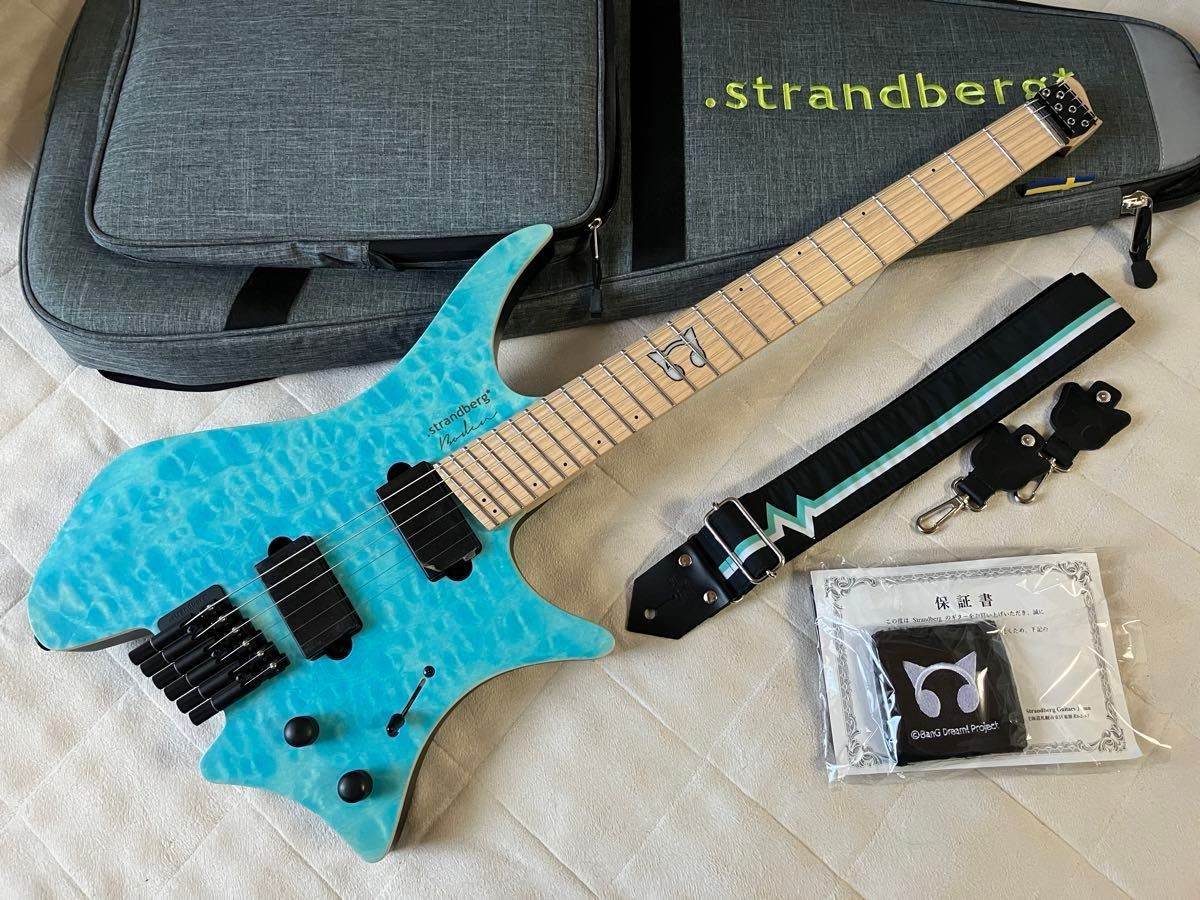 Strandberg Boden RAS6 朝日六花 LOCK raise a suilen バンドリ Strandberg Boden RAS6 朝日六花 LOCK raise a suilen バンドリ