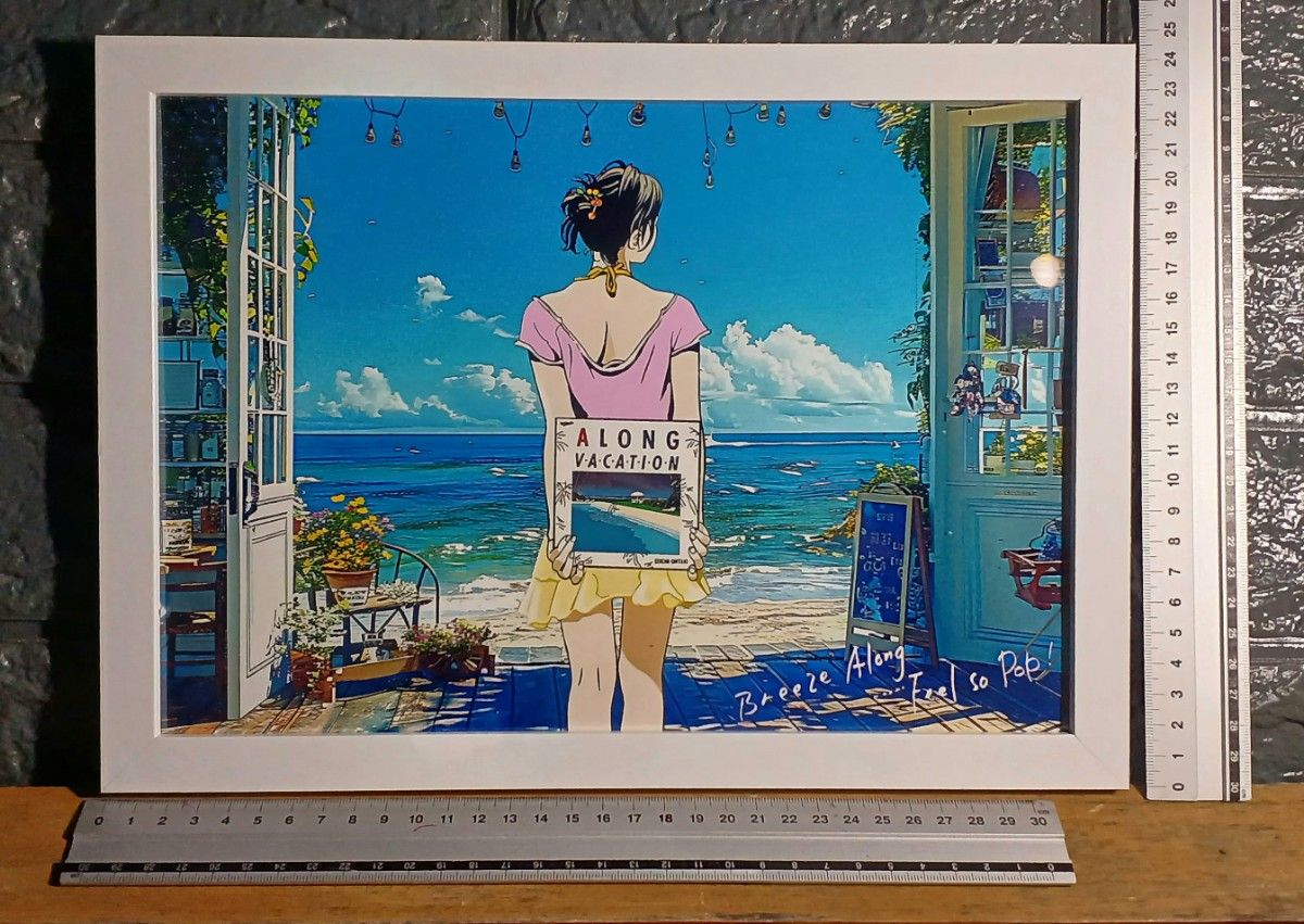 大瀧詠一 / 江口寿史・A LONG VACATION ロンバケ 【A4サイズ写真 大瀧詠一 / 江口寿史・A LONG VACATION ロンバケ 【A4サイズ写真