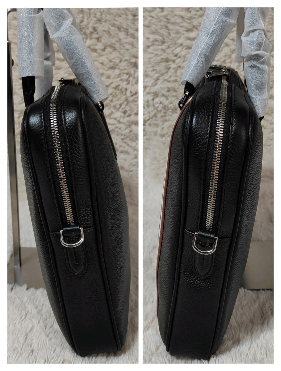 新品 付属品完備 牛革 2WAY BALLY ビジネスバッグ A4サイズ 新品 付属品完備 牛革 2WAY BALLY ビジネスバッグ A4サイズ