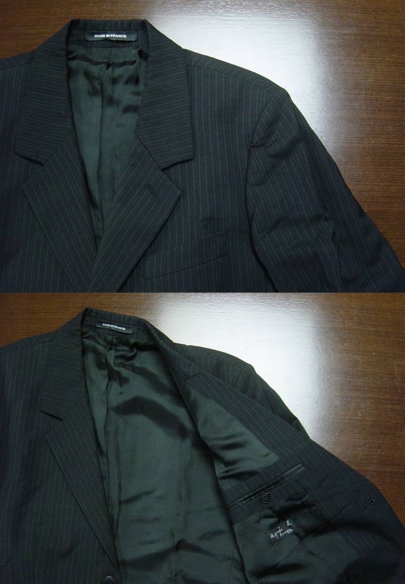 agnes.b homme Agnes B Homme tailored jacket / suit jacket / size 50