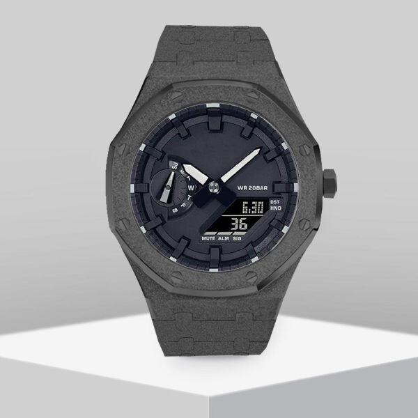 G-SHOCK GA-2100 2110フロステッド加工 カシオーク カスタム③ G-SHOCK GA-2100 2110フロステッド加工 カシオーク カスタム③