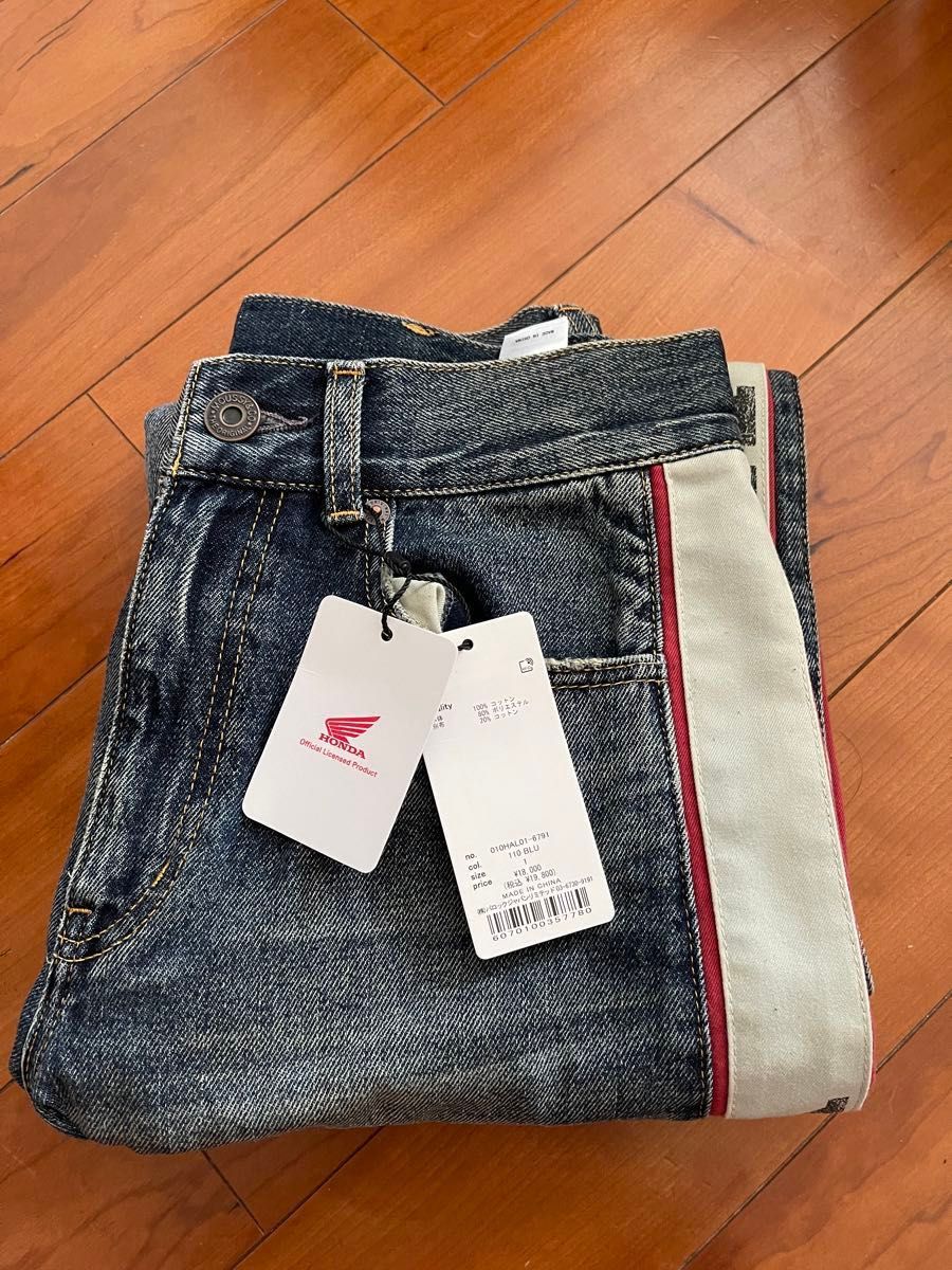 MOUSSY HONDA DENIM ワイドバギー 完売品 サイズ1 未使用 新品 MOUSSY HONDA DENIM ワイドバギー 完売品 サイズ1 未使用 新品