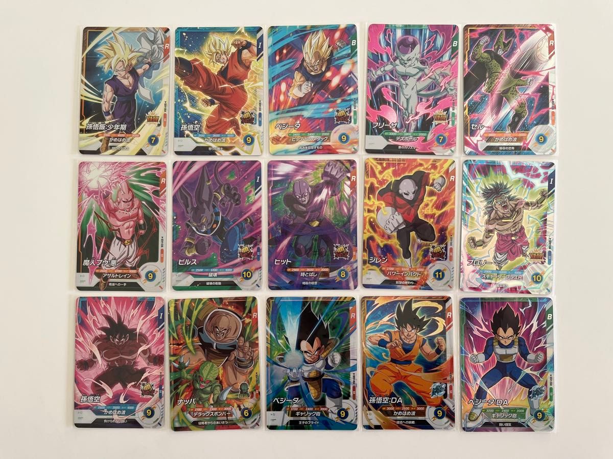 ドラゴンボールスーパーダイバーズ 1弾 SR 15枚コンプセット 未 ドラゴンボールスーパーダイバーズ 1弾 SR 15枚コンプセット 未
