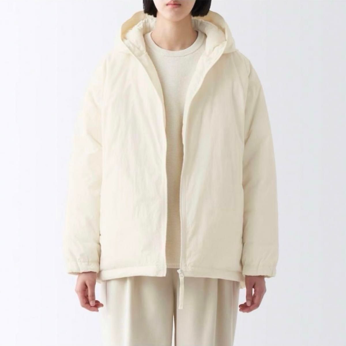 無印良品 MUJI labo ムジラボ 撥水フード付きダウンジャケット 無印良品 MUJI labo ムジラボ 撥水フード付きダウンジャケット