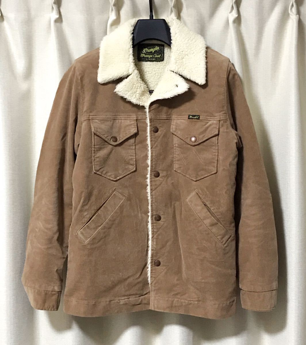 nano universe × Wrangler BOA RANCH COAT 別注 ナノユニバース