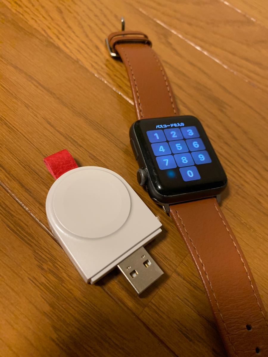 Apple Watch 2 アップルウォッチ　アルミ42m 本革ベルト