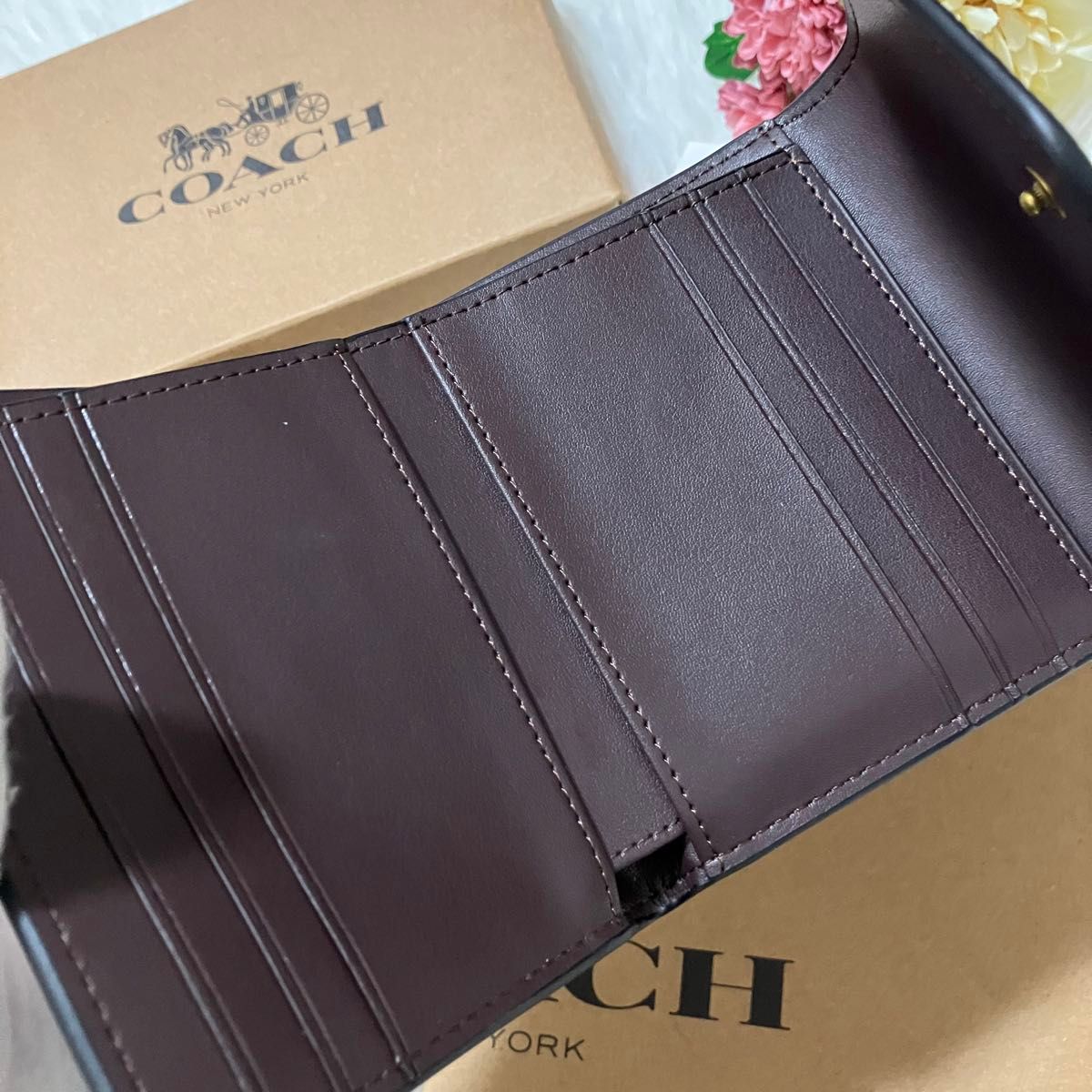 コーチ COACH ウィン スモール ウォレット フローラル プリント コーチ COACH ウィン スモール ウォレット フローラル プリント
