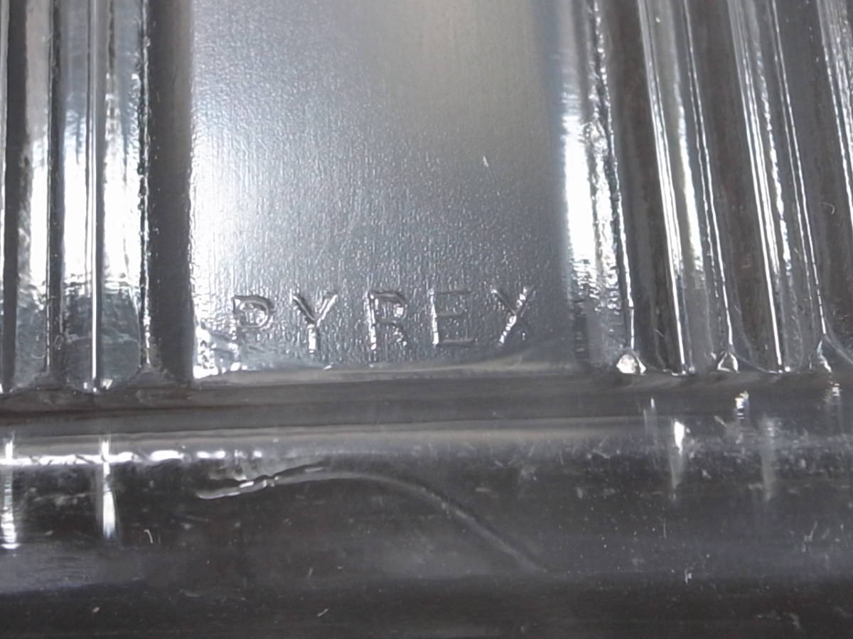 [ including nationwide carriage .!!]** # Old Pyrex # ref Rige letter - box # Pyrex #OLDPYREX #refrigeratorbox #PYREX③**