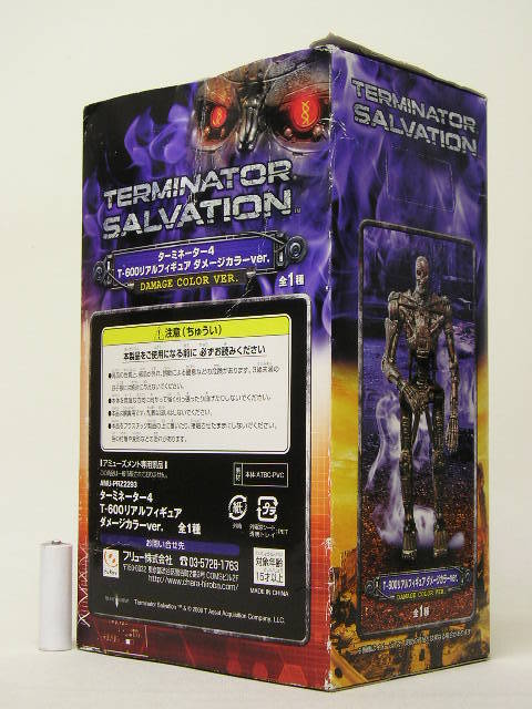 #f дракон Terminator 4 T-600 настоящий фигурка повреждение цвет VERSION 