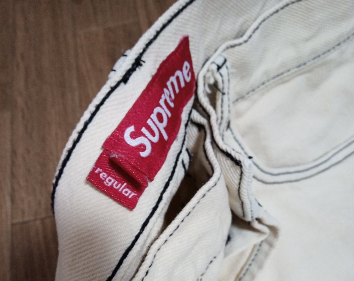 Supreme 23FW Regular Jean Bleached 30 レギュラージーンズ Supreme 23FW Regular Jean Bleached 30 レギュラージーンズ