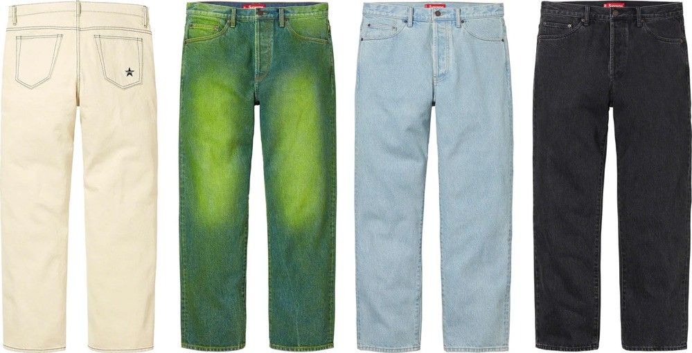 Supreme 23FW Regular Jean Bleached 30 レギュラージーンズ Supreme 23FW Regular Jean Bleached 30 レギュラージーンズ