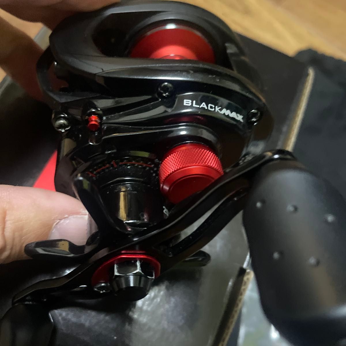 美品 アブガルシア ブラックマックス4 BLACKMAX4-L ドラグ 美品 アブガルシア ブラックマックス4 BLACKMAX4-L ドラグ