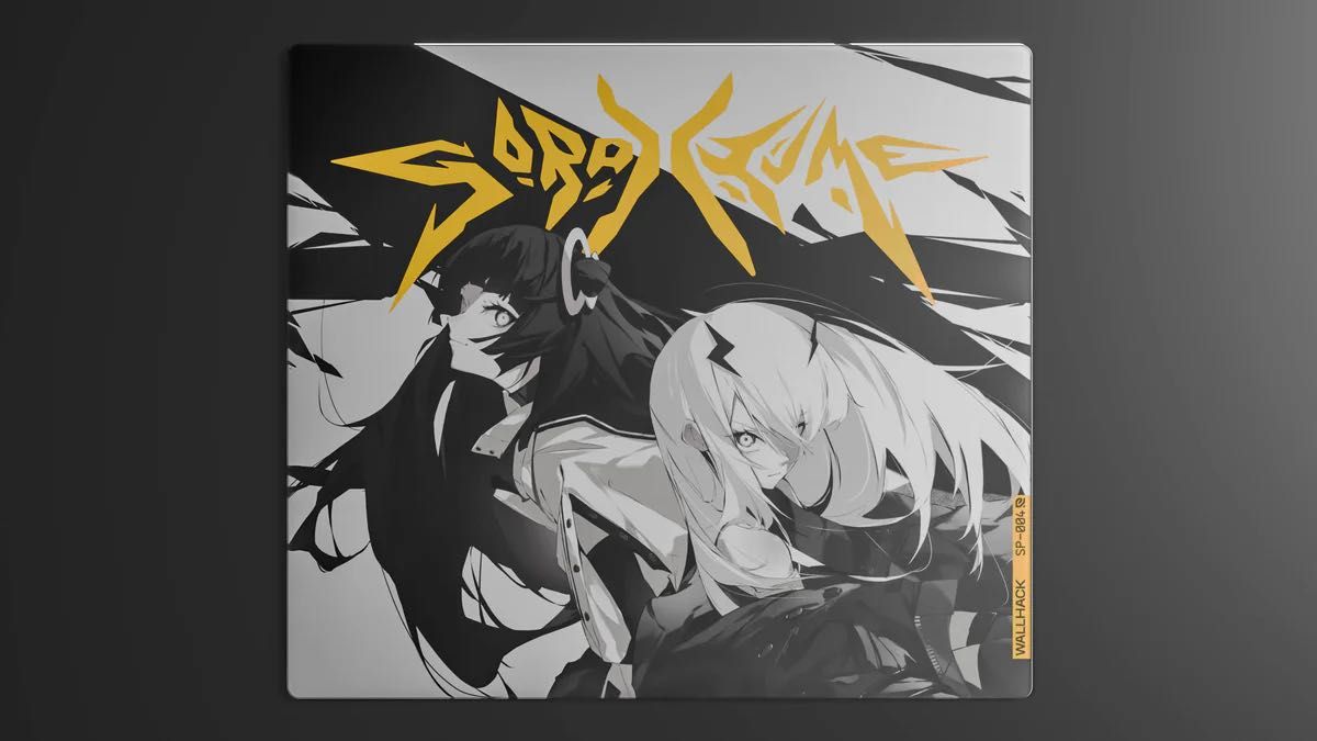 WALLHACK SP-004 Limited Edition Twins PAD ゲーミングマウス WALLHACK SP-004 Limited Edition Twins PAD ゲーミングマウス