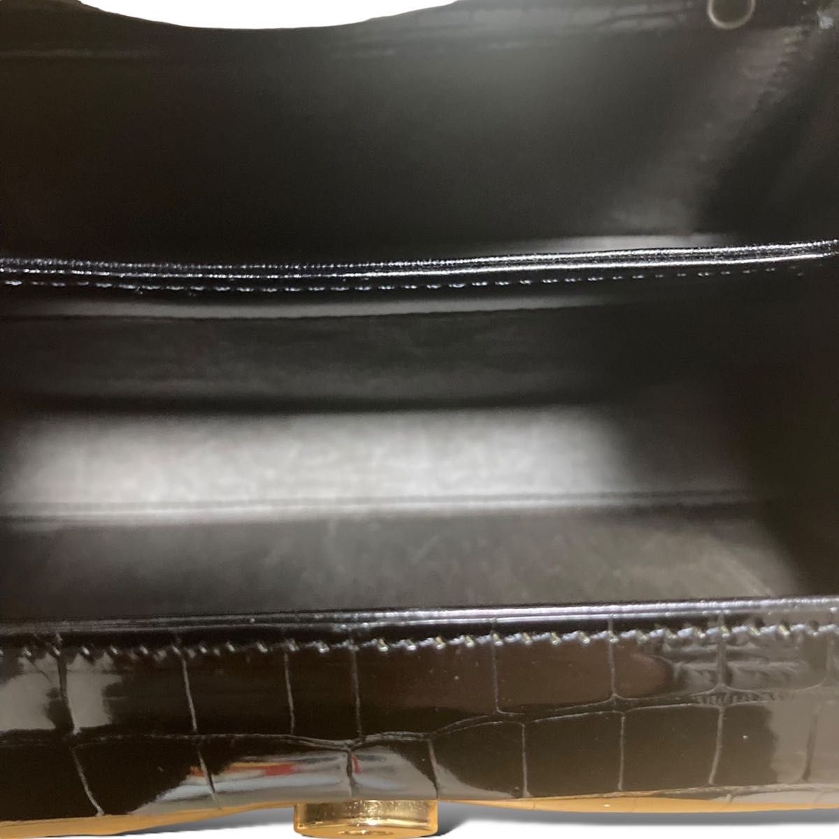 高級品 美品 ラルーチュ ハンドバッグ JRA クロコダイル レザー 高級品 美品 ラルーチュ ハンドバッグ JRA クロコダイル レザー