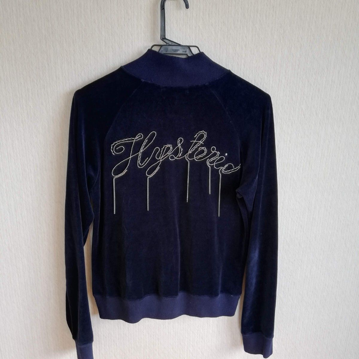 HYSTERIC GLAMOUR ヒステリックグラマー ベロア スタッズ HYSTERIC GLAMOUR ヒステリックグラマー ベロア スタッズ