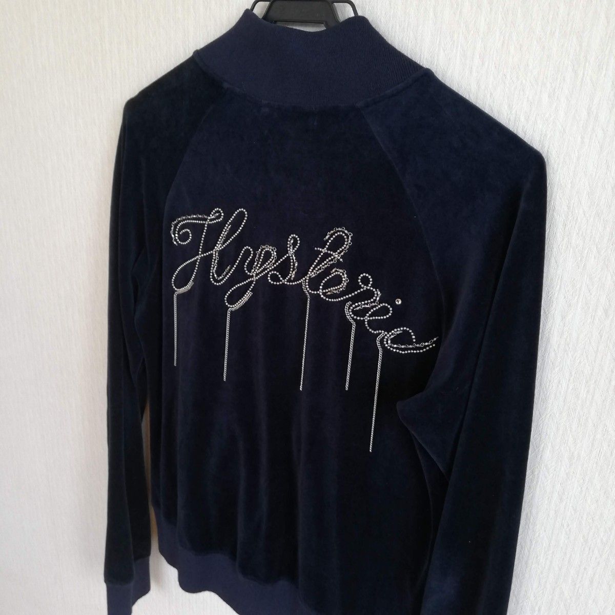 HYSTERIC GLAMOUR ヒステリックグラマー ベロア スタッズ HYSTERIC GLAMOUR ヒステリックグラマー ベロア スタッズ