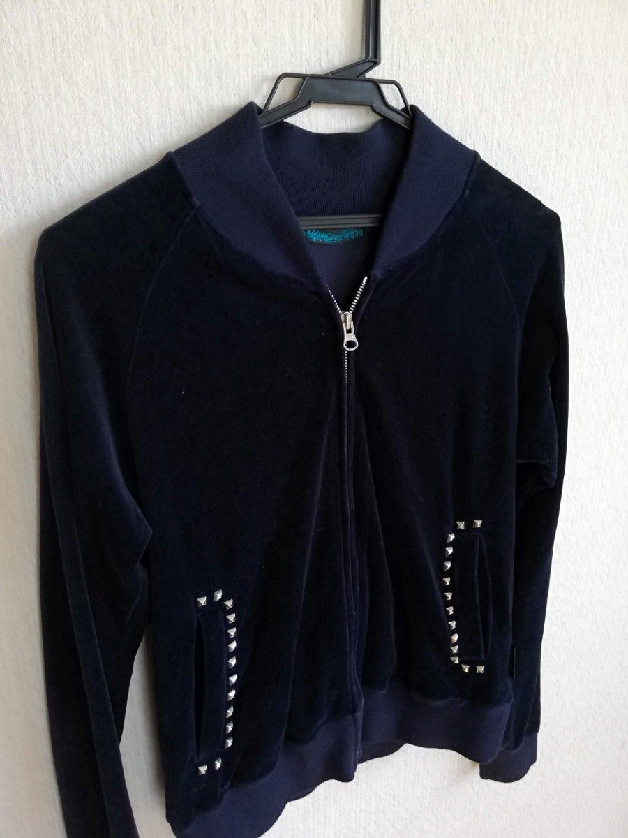 HYSTERIC GLAMOUR ヒステリックグラマー ベロア スタッズ HYSTERIC GLAMOUR ヒステリックグラマー ベロア スタッズ
