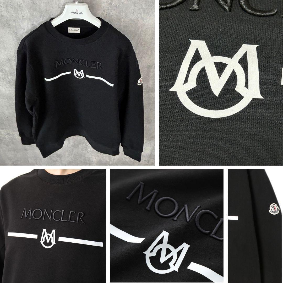 定価10万円 新品未使用タグ付き・本物保証 MONCLER LOGO 定価10万円 新品未使用タグ付き・本物保証 MONCLER LOGO