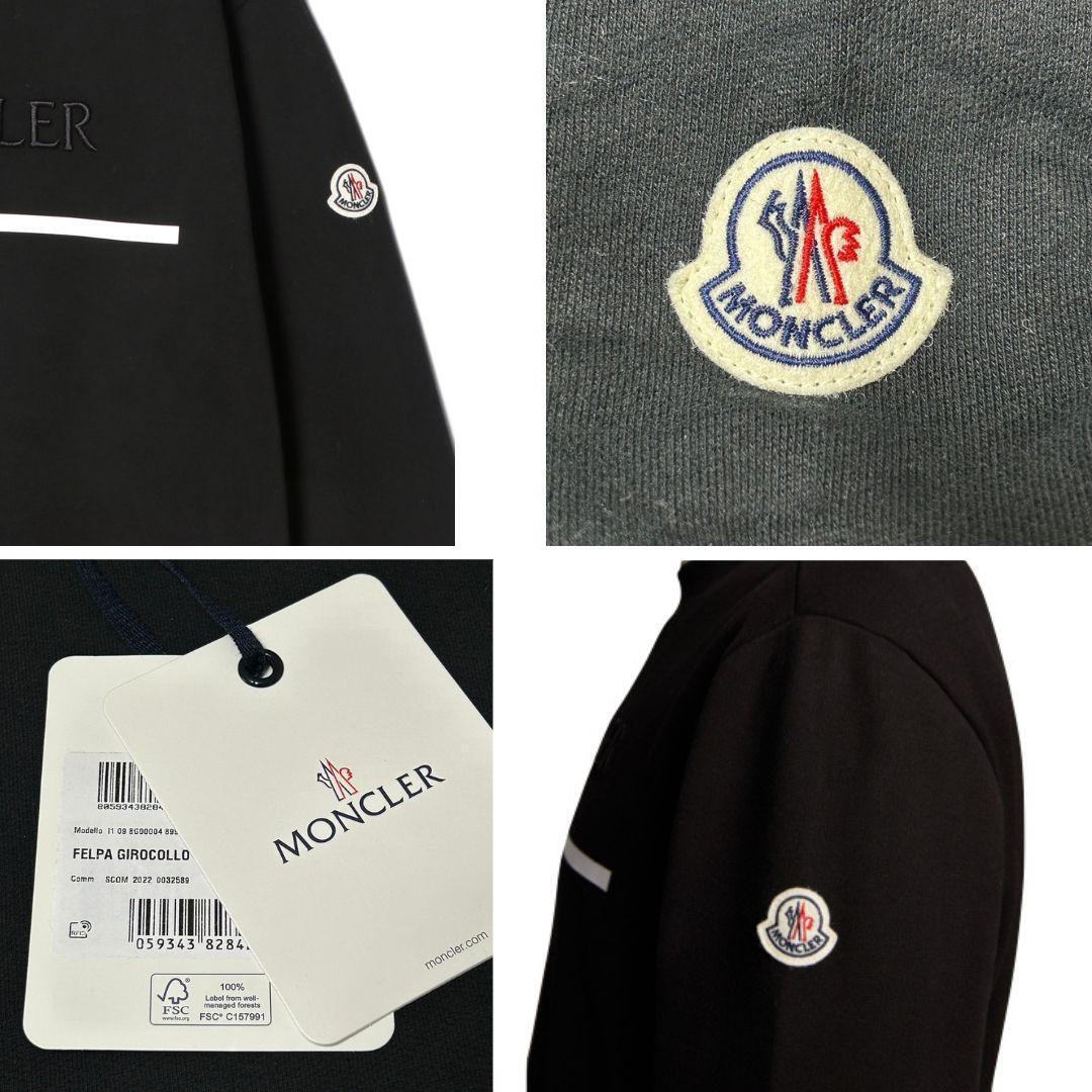 定価10万円 新品未使用タグ付き・本物保証 MONCLER LOGO 定価10万円 新品未使用タグ付き・本物保証 MONCLER LOGO