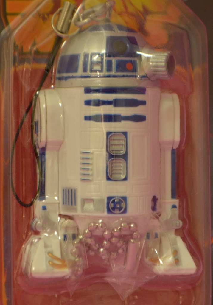 【新品未開封品】 ボールチェーン＆ストラップ・LEDライト付（ＳｔａｒＷａｒｓ　Ｒ２－Ｄ２）_画像3