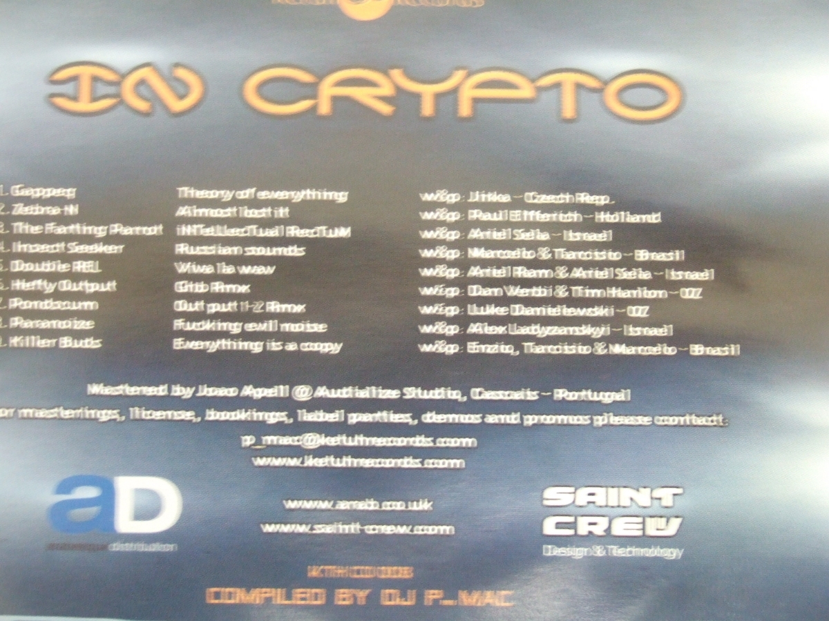 【CD】IN CRYPTO