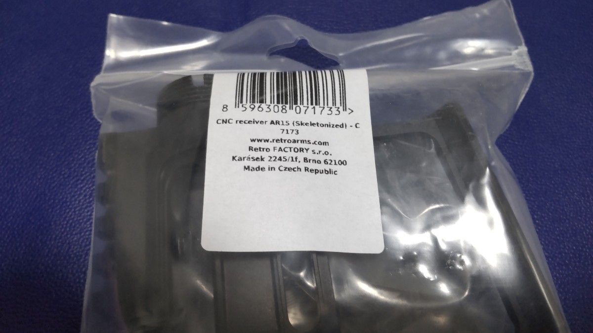 RETRO ARMS CNC Receiver AR15 (Skeletonized) - C レトロ RETRO ARMS CNC Receiver AR15 (Skeletonized) - C レトロ