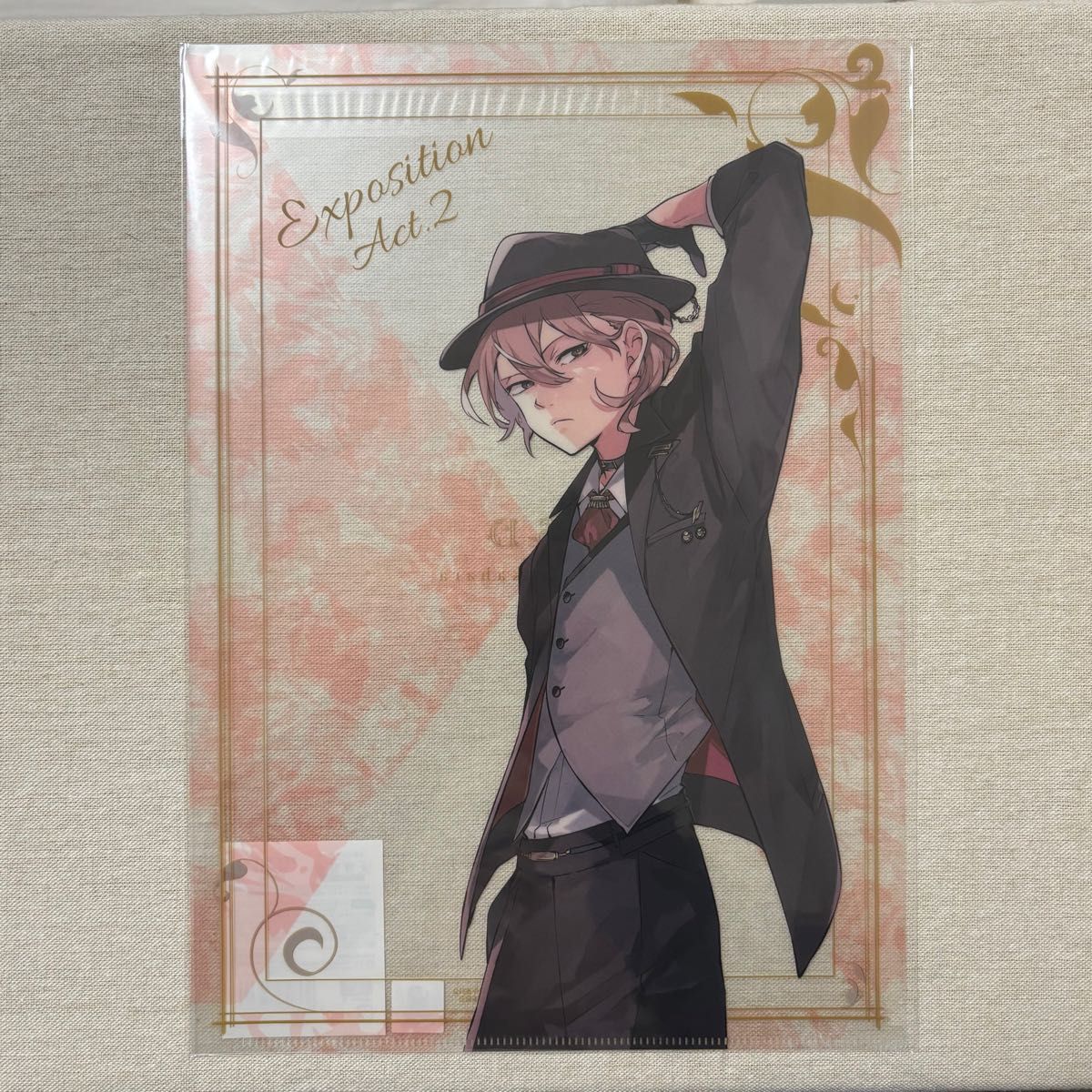 文豪ストレイドッグス 大博覧会 中原中也 クリアファイル 原作絵 文豪ストレイドッグス 大博覧会 中原中也 クリアファイル 原作絵