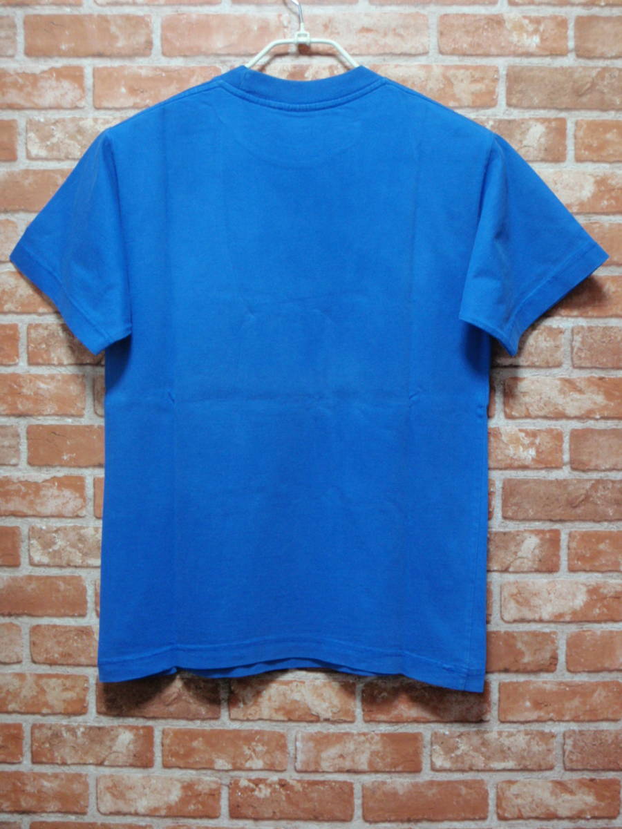 (送料一律185円) USED難有 SKATERS BIGナンバリングプリント 半袖Tシャツ 青_画像5