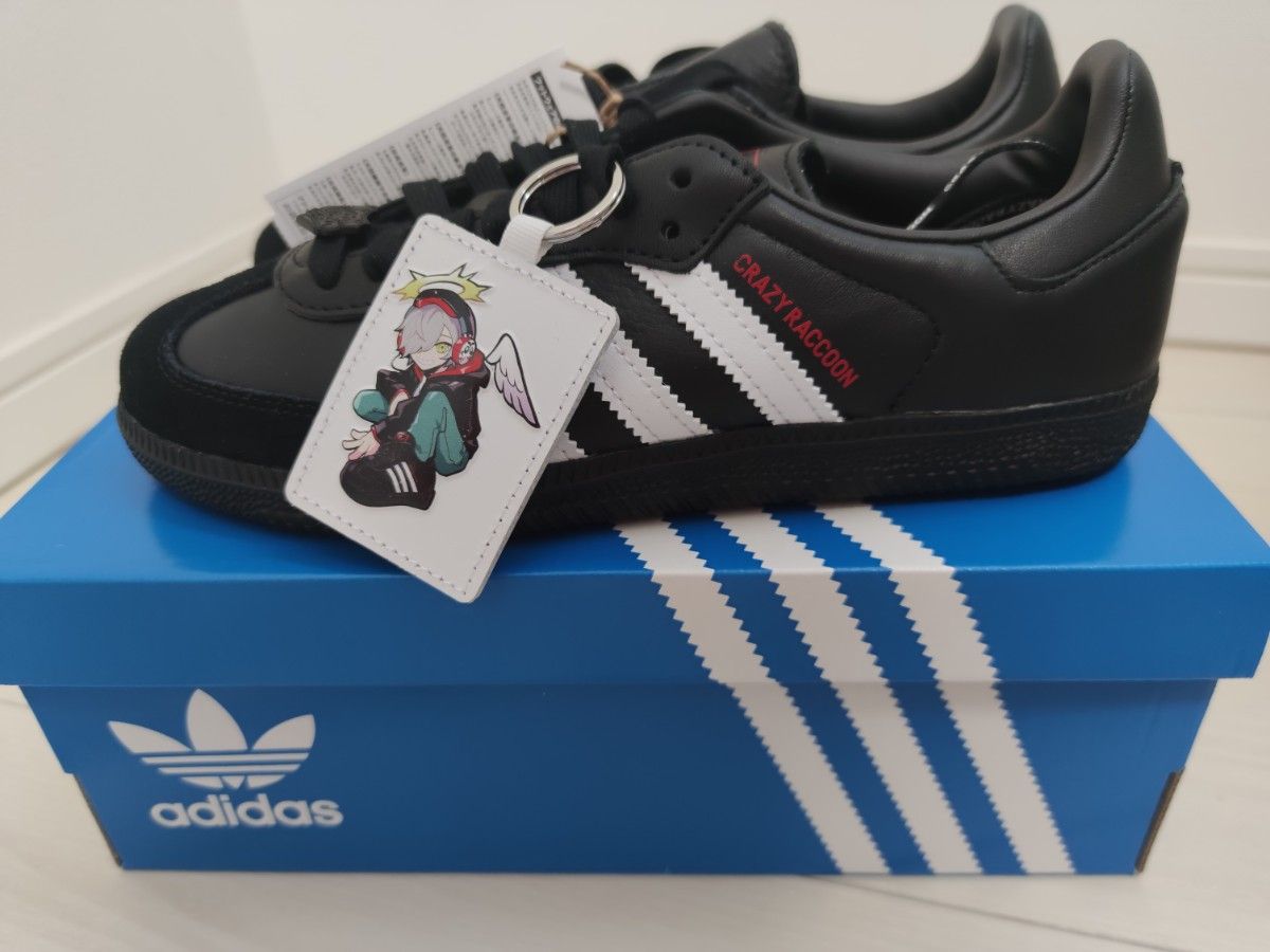 Crazy Raccoon × atmos × adidas samba だるまいずごっど Crazy Raccoon × atmos × adidas samba だるまいずごっど