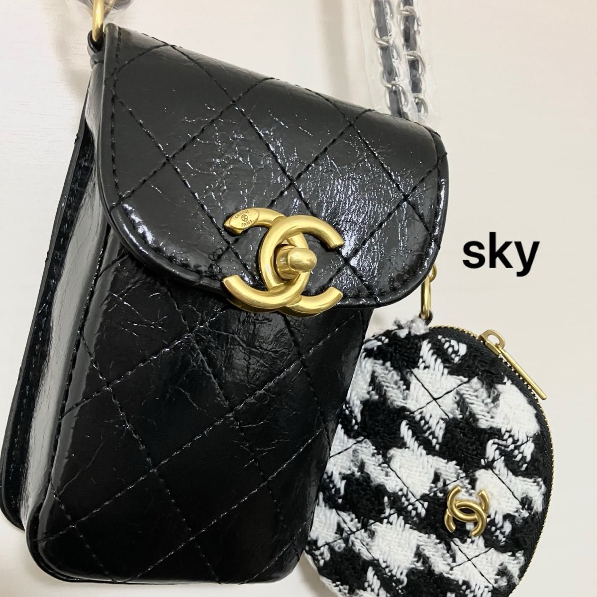 新品 CHANEL シャネル ノベルティ ショルダーバッグ 新品 CHANEL シャネル ノベルティ ショルダーバッグ