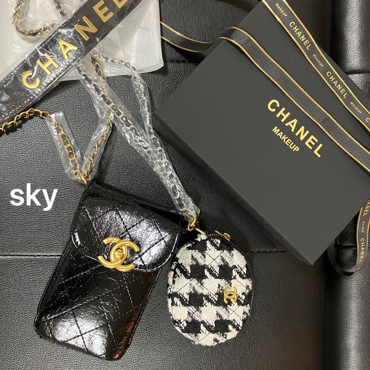 新品 CHANEL シャネル ノベルティ ショルダーバッグ 新品 CHANEL シャネル ノベルティ ショルダーバッグ