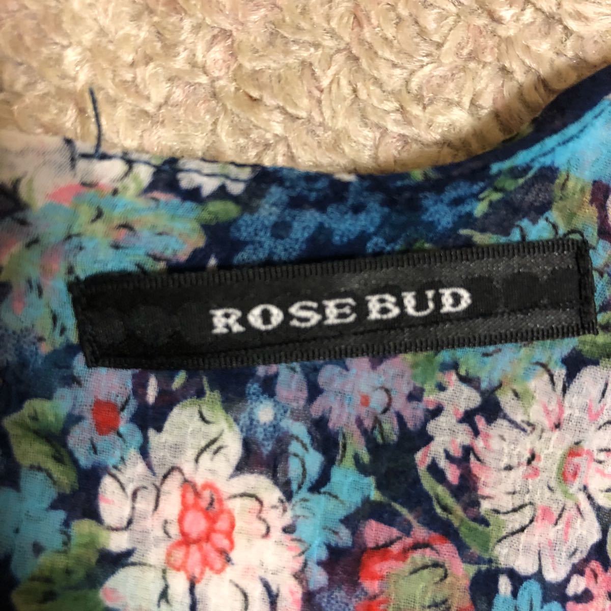 ROSE BUD ローズバッド　ワンピース　七部丈