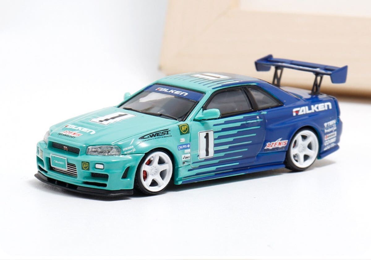1/64 Fast Speed NISSAN Skyline 日産 スカイライン GT-R R34