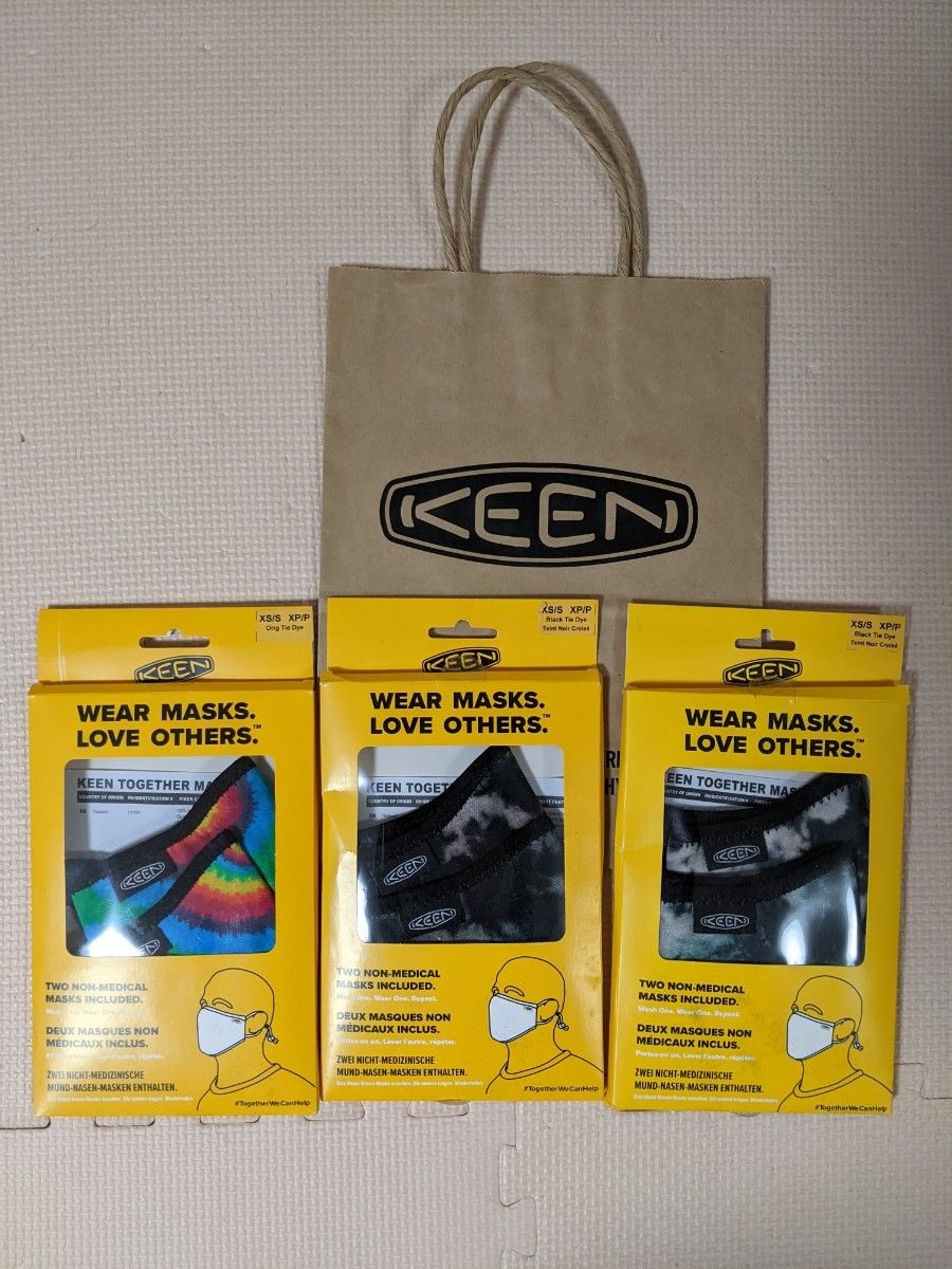 新品未使用】 KEEN マスク 3セット(計6枚)XS/S|Yahoo!フリマ 新品未使用】 KEEN マスク 3セット(計6枚)XS/S|Yahoo!フリマ