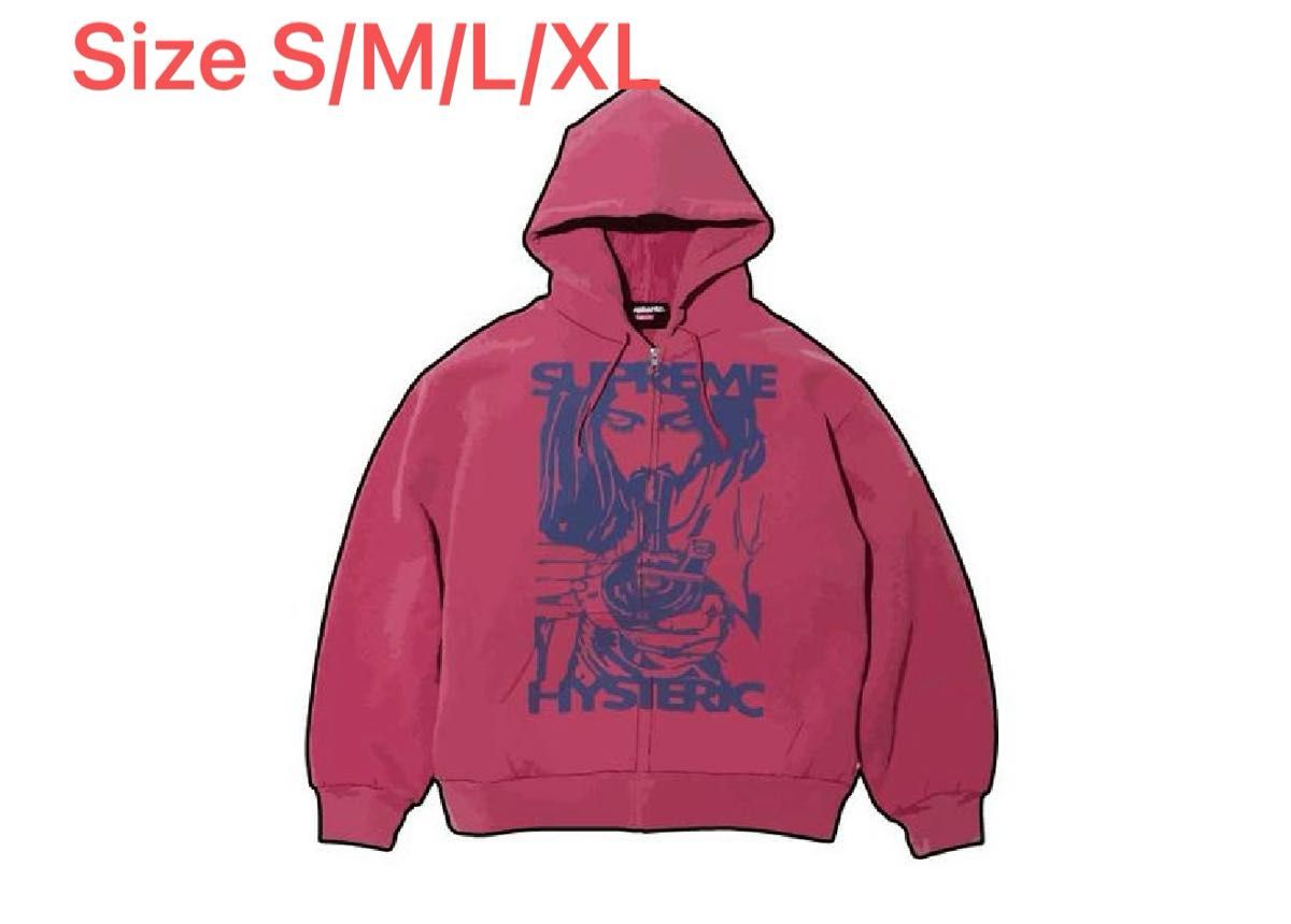 Supreme x HYSTERIC GLAMOUR Thermal Lined Zip Up Hooded Supreme x HYSTERIC GLAMOUR Thermal Lined Zip Up Hooded