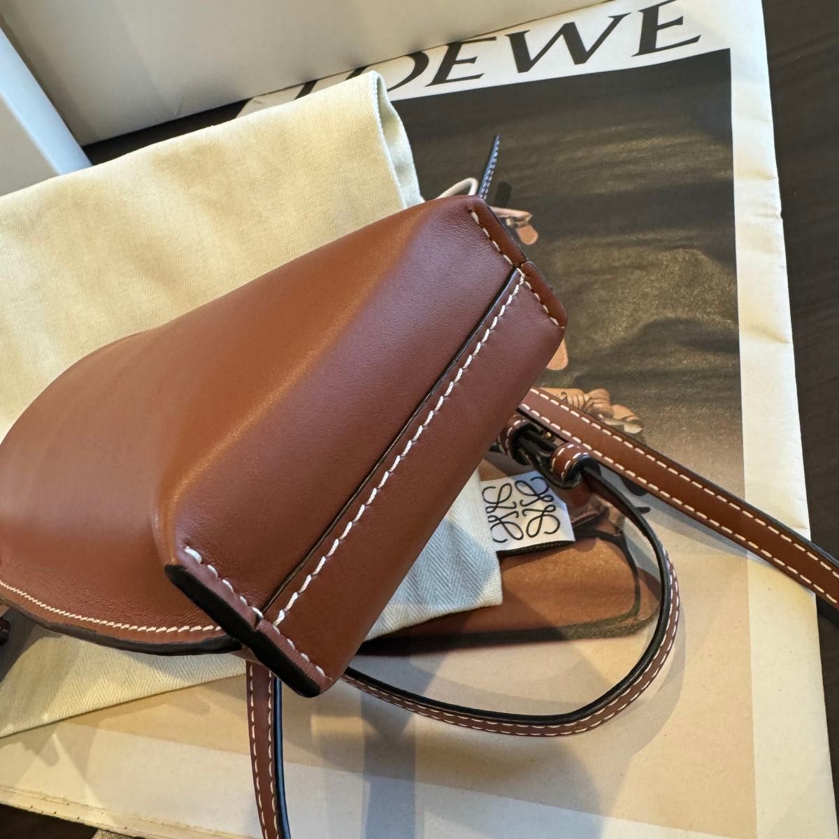 直営店購入 ロエベ LOEWE ゲートポケット ショルダー レシート 直営店購入 ロエベ LOEWE ゲートポケット ショルダー レシート