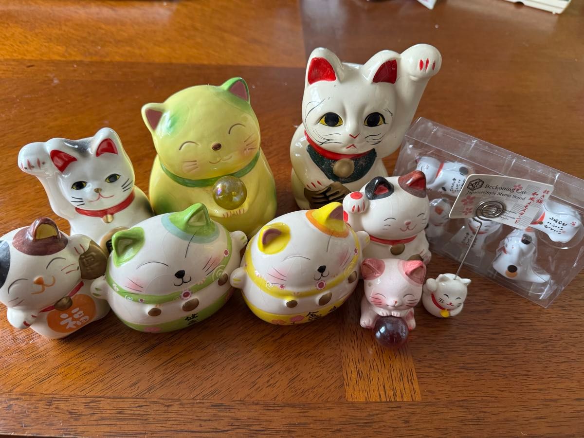 招き猫たくさん インテリア レトロ まねきねこ 陶器 縁起物 招き猫たくさん インテリア レトロ まねきねこ 陶器 縁起物